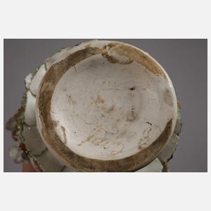 Potpourrivase Fayence