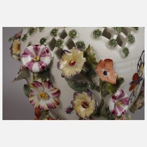 Potpourrivase Fayence