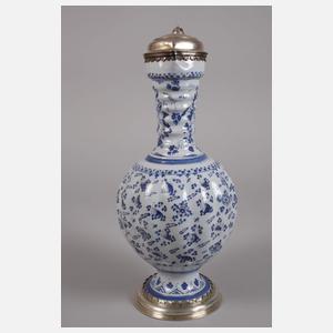 Hanauer Enghalskrug mit Silbermontierung