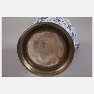 Hanauer Enghalskrug mit Silbermontierung