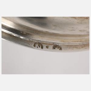 Hanauer Enghalskrug mit Silbermontierung