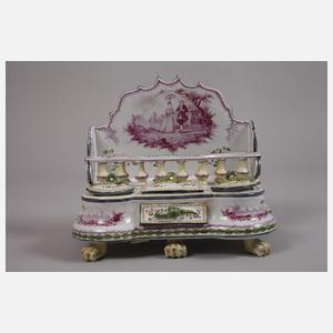 Fayence-Schreibset Höchst