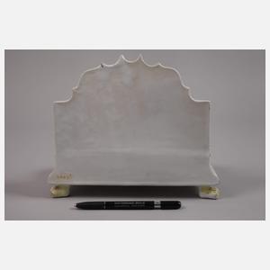 Fayence-Schreibset Höchst