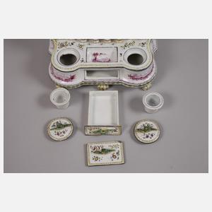 Fayence-Schreibset Höchst