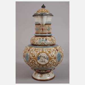 Villeroy & Boch große Bierkanne Historismus