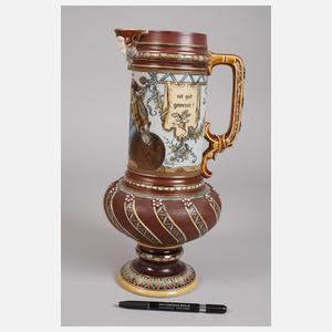 Mettlach Schenkkanne Historismus