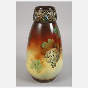 Ernst Wahliss Wien große Vase