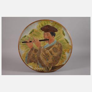 Paar übergroße Wandplatten