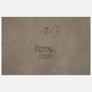 Paar übergroße Wandplatten