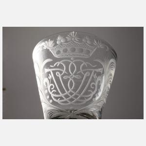 Kelchglas aus Adelsbesitz