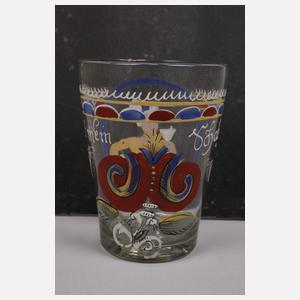Becherglas "Vivat mein Schatz"