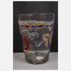 Becherglas "Vivat mein Schatz"