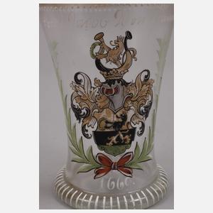 Pokalglas Ernst Jacob von Thamm