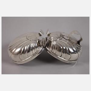 Silber Garnrollenhalter