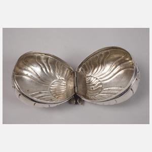 Silber Garnrollenhalter