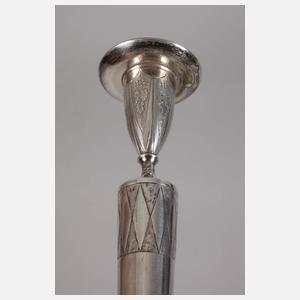 Paar Silberleuchter Biedermeier