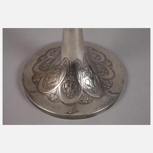 Paar Silberleuchter Biedermeier