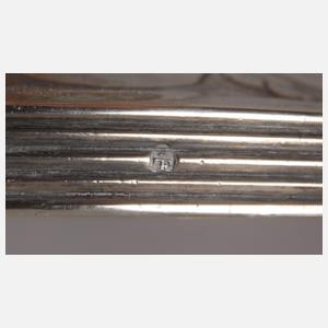 Paar Silberleuchter Biedermeier