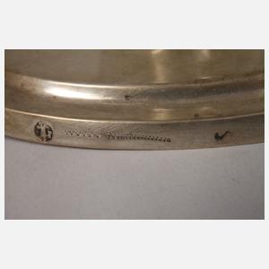 Silber Zuckerschale Empire