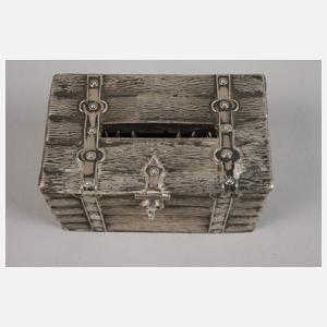 Silber kleine Spardose