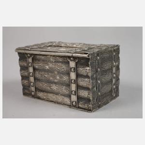 Silber kleine Spardose