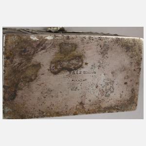 Silber kleine Spardose