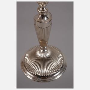 Silber fünfarmiger Tafelleuchter