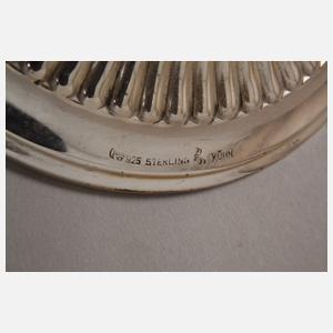 Silber fünfarmiger Tafelleuchter