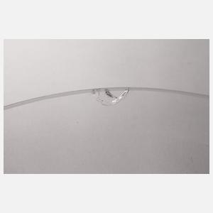 Jardiniere mit Glaseinsatz