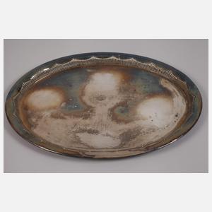 Silber Kaffee-/Teekernstück Queen-Anne-Form