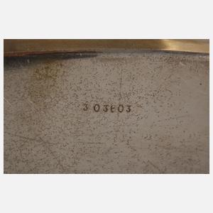 Großes Silbertablett