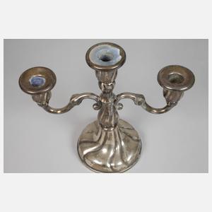 Silber Kerzenleuchter im Barockstil