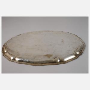 Übergroßes Tablett Silber