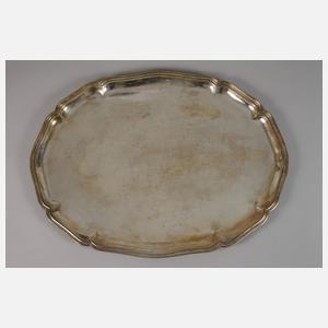 Übergroßes Tablett Silber