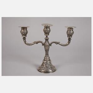 Paar Silberleuchter im Barockstil