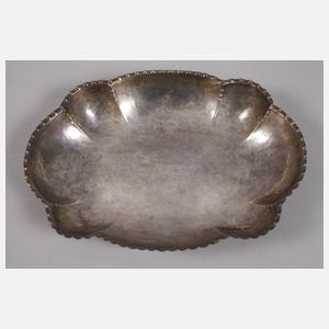 Drei Silberschalen Art déco