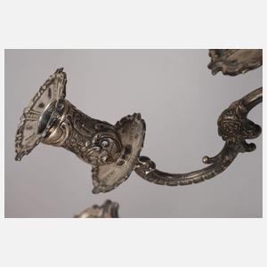 Silber Paar Girandolen Hanau