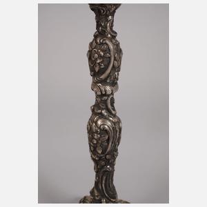 Silber Paar Girandolen Hanau