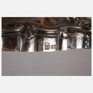 Silber Paar Girandolen Hanau