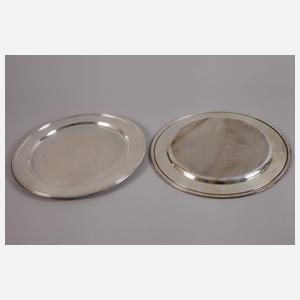 Silber acht Platzteller