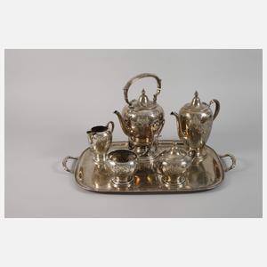 Großes Silber Kaffee-/Teeset Russland