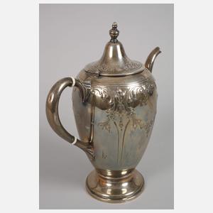 Großes Silber Kaffee-/Teeset Russland