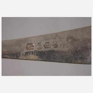 Paar Silberlöffel England