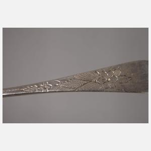 Paar Silberlöffel England