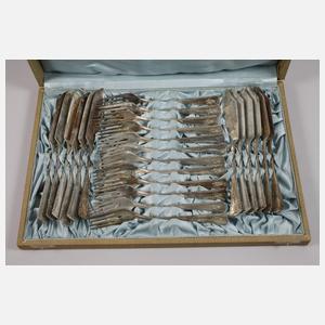 Großes Silberbesteck Bruckmann