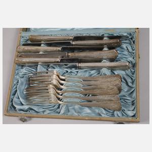 Großes Silberbesteck Bruckmann