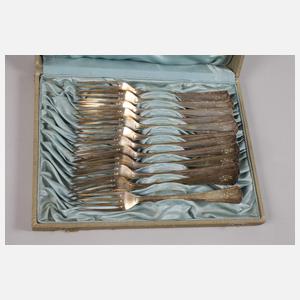 Großes Silberbesteck Bruckmann