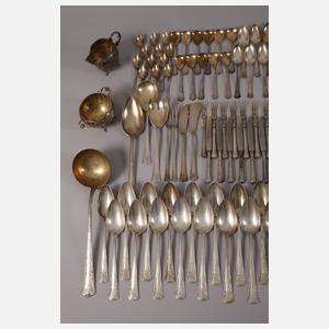 Großes Silberbesteck Bruckmann