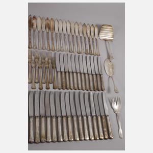 Großes Silberbesteck Bruckmann