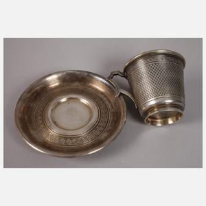 Paar Prunktassen Warschau